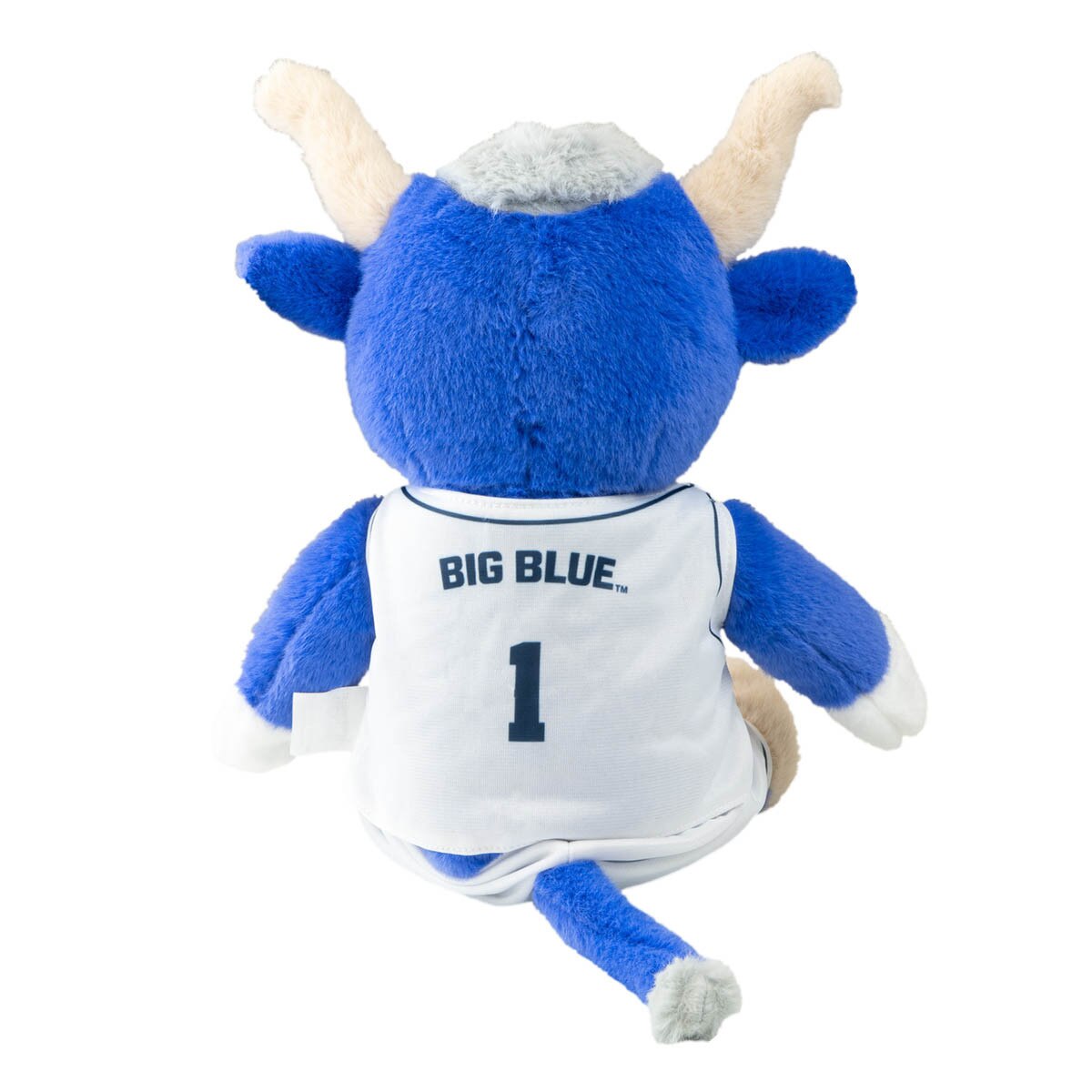 Big Blue Basketball Jersey Plush